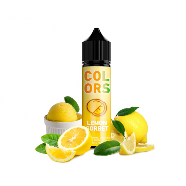 Mad Juice Colors Lemon Sorbet Flavour Shot 60ml
